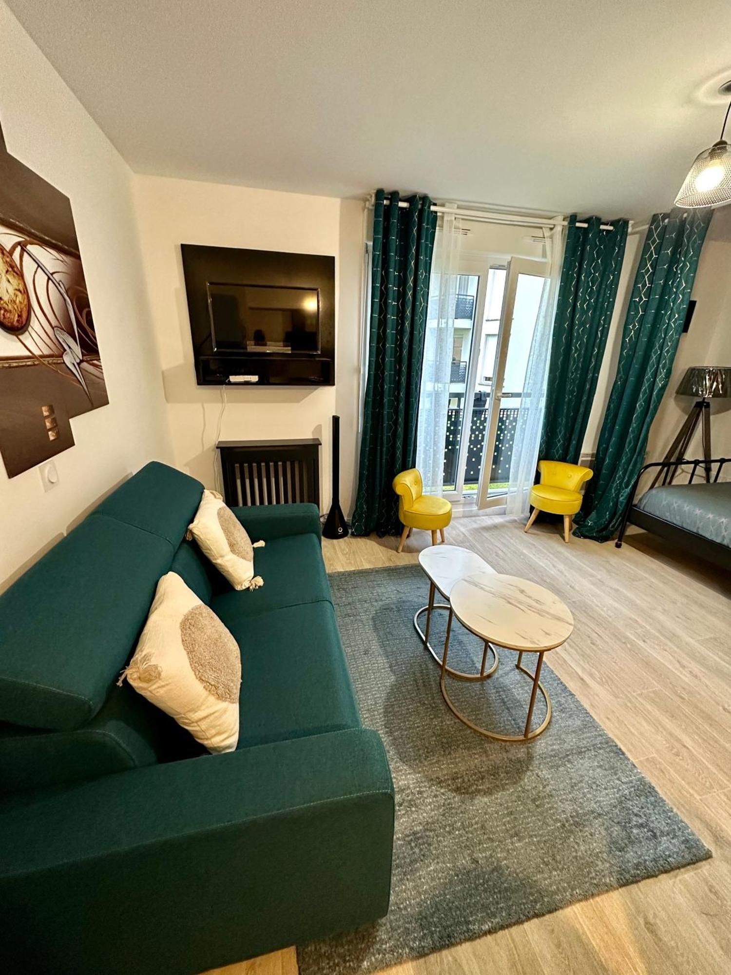 Appartement Avec Vue Sur Jardin Paris-Disney-Parking Prive 'Pkn Meaux' Bagian luar foto